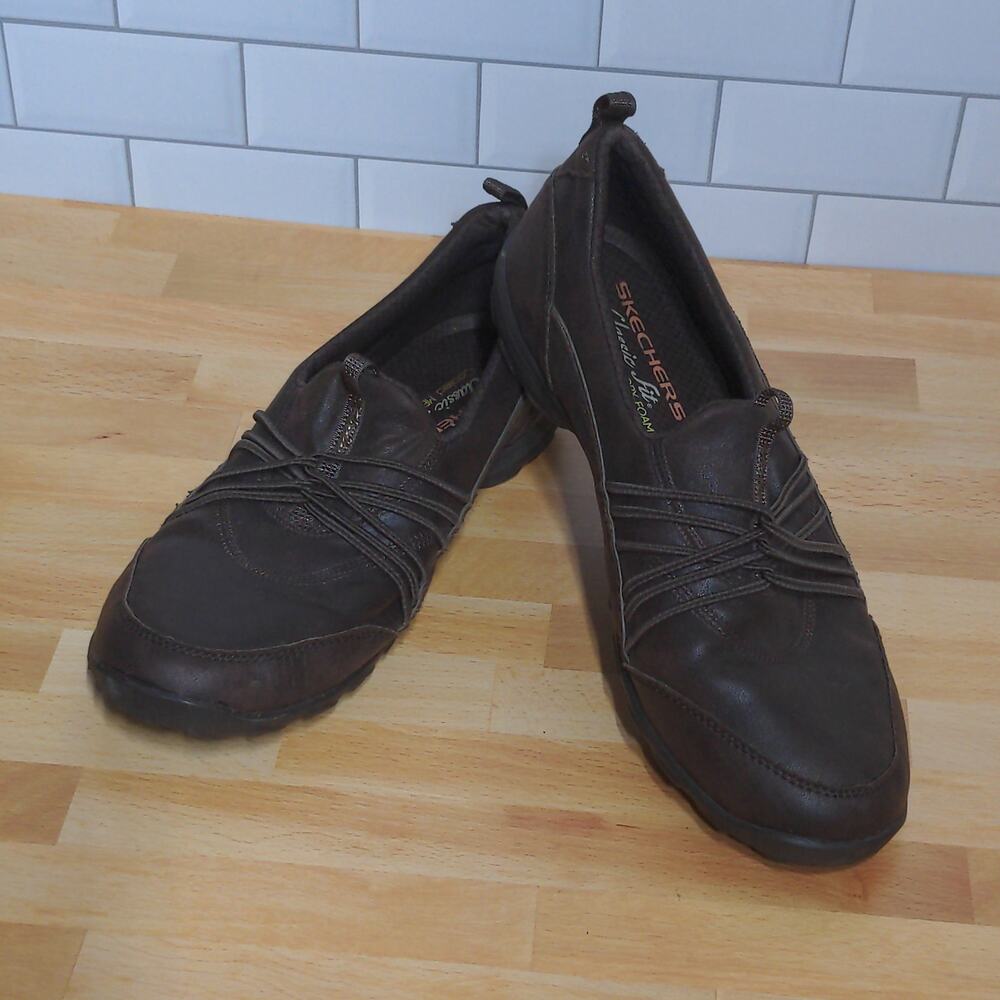 Skechers Empress Let's Be Real Casual Shoes 23113 Chocolate (Brown)- Size 9.5 - Picture 15 of 15